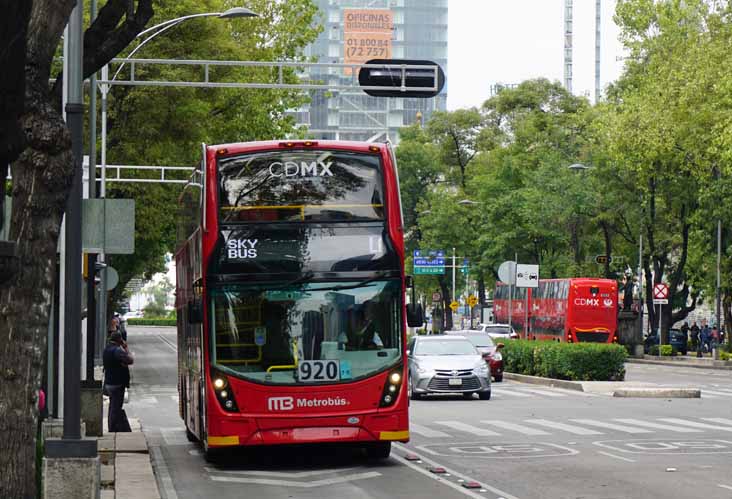 MB Metrobus Alexander Dennis Enviro500MMC 920 & 801